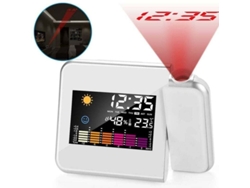 Reloj Despertador Con Proyección, Reloj Despertador Digital, Reloj De Escritorio Con Dos