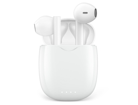 Auriculares Sem Touch Horas Reprodução Office Android BISBISOUS Bluetooth Blanco