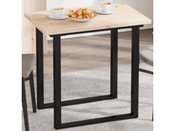 Tablero De Mesa | Superficie De Mesa | Tablero De Escritorio Rectangular Madera Maciza Pino 80x50x2,5 Cm Wsd35635