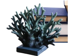 Estatua De Coral De Resina – Decoración De Resina, Escultura De Coral De Estilo Náutico, Adorno De Mesa Para El Hogar