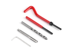 Kit De Inserção Para Reparação De Roscas M6, 30 Peças, Ferramenta Compatível Para Reparação Automotiva