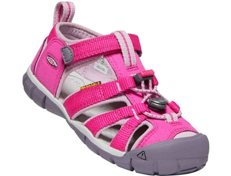 Sandalias KEEN Seacamp II Cnx JR Niños (27-28 - Gris y Rosa)