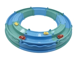 Arenero Viking Toys Reline, plástico reciclado, incluye accesorios