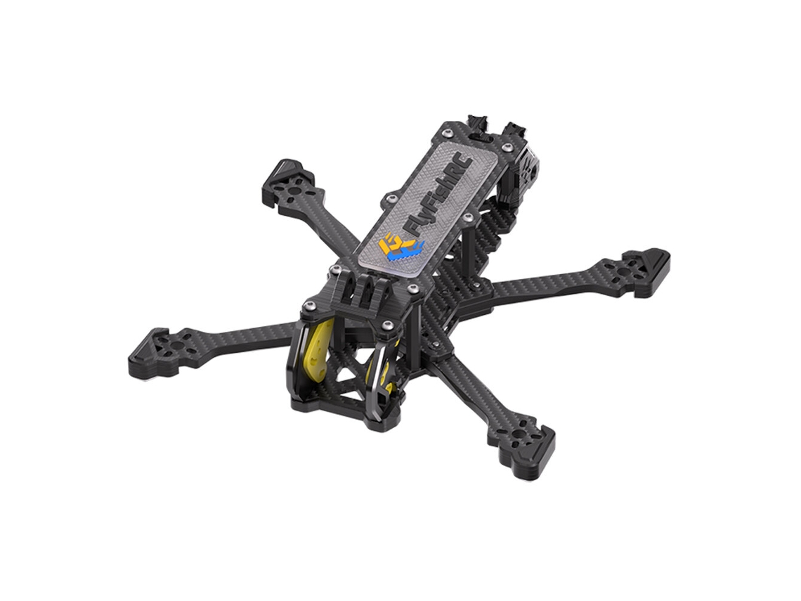 Amarillo3 Pulgadasflyfishrc Volador Ii Vx3 144mm Kit Chasis Fibra Carbono T700 3 Pulgadas Compatible Dji O4 Air Unit Dron Carreras Fpv Rc Diy