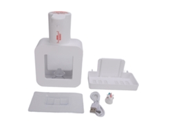 Dispensador Automático De Jabón En Espuma Sin Contacto Con 3 Niveles Ajustables, Recargable De 1200 Mah, Para Cocina Y Baño.