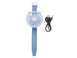 Abanico De Reloj Portátil Con Pulsera Ajustable Para Niños, Alimentado Por Batería