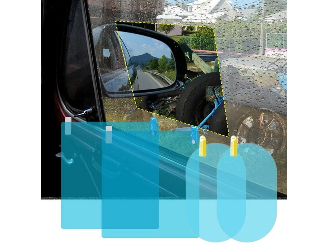 Membranas Protección Retrovisores Coche Y Ventanas Laterales Antiniebla Alta Definición Antiarañazos Antilluvia
