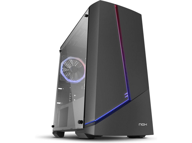 Caja PC NOX Infinity Alpha (Micro ATX - Negro)