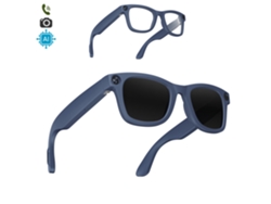 Gafas Inteligentes E3. Con Cámara De 8mpx, Vídeos En 1080p, Traductor Ai En Tiempo Real Y Control De Música/llamadas. Con Lentes Oscuras.