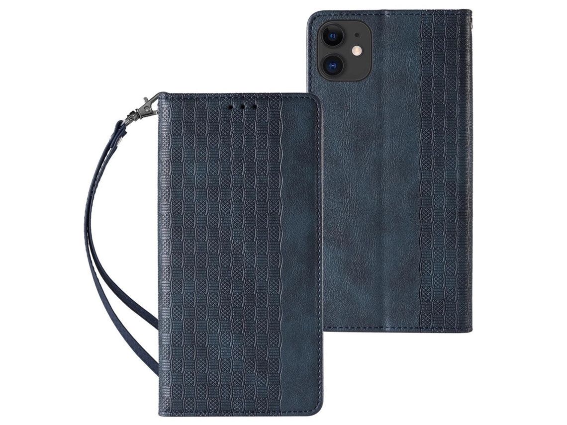 Estuche Folio Cartera para iPhone 12 Azul
