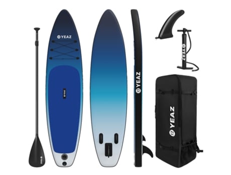 Conjunto de Paddle Surf YEAZ Ocean Beach Exotrace Pro Set (305x78x15 cm)