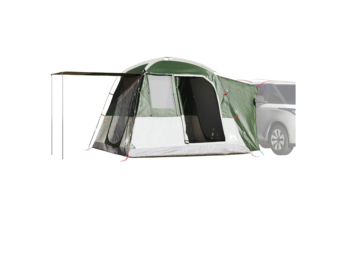 Tienda de campaña verde impermeable para coche, para 4 personas