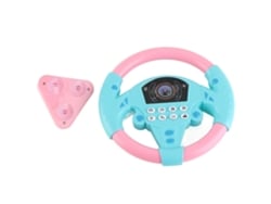 Ats-volante De Copiloto Educativo Para Bebés Con Música Juguete Inteligente Niños (rosa Azul)