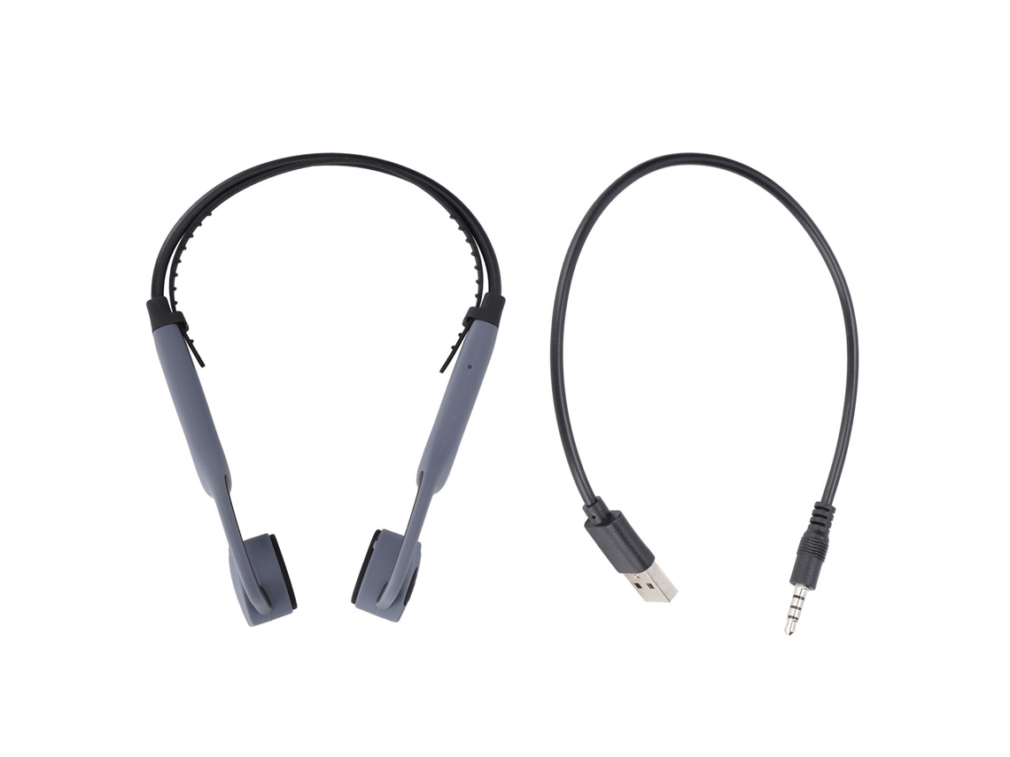 Auriculares De Conducción Ósea K7, Resistentes Al Agua Ipx8, De Oído Abierto, Para Correr, Nadar Y Gimnasio - Gris