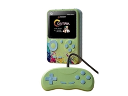 Consola De Juegos Portátil Retro Elosung G5 Con 500 Juegos Clásicos, Color Verde