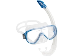 Conjunto De Máscara E Tubos Frontales de Buceo CRESSI Onda