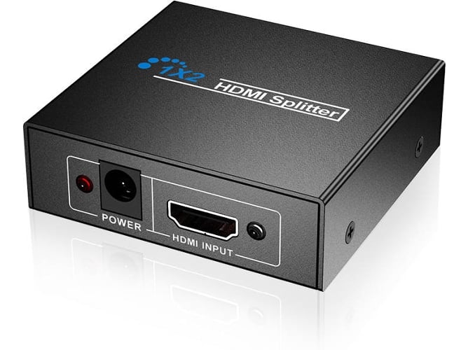 Conversor HOWEI HDMI Splitter 1 in 2 HD 4K 2K 1080P HD (Negro)