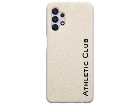 Funda Móvil Oficial Athletic Club Compostable Base para Samsung Galaxy A32 PHONECASES3D Blanco