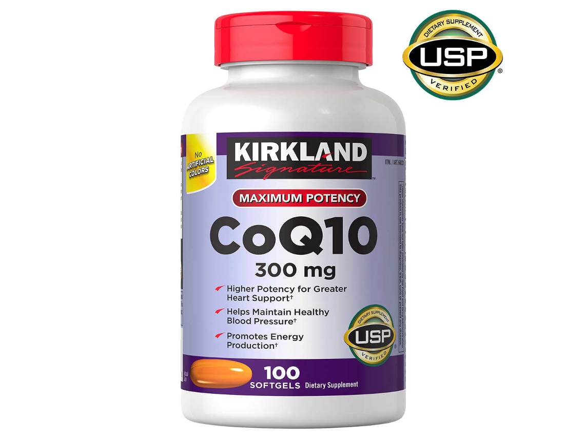 Coq10 300 mg 100 cápsulas blandas Kirkland Signature