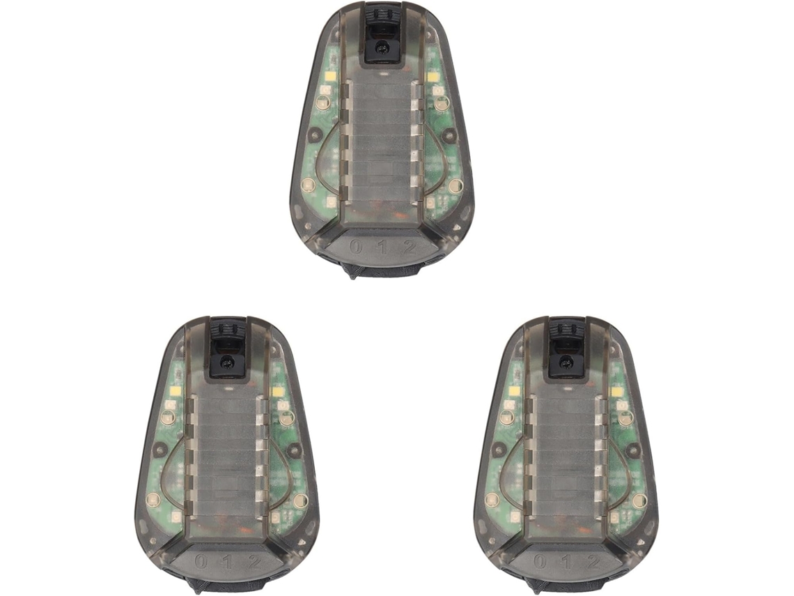 Casco De Supervivencia 3x Con Baliza Giratoria Y Luz Estroboscópica Para Mayor Seguridad, Linterna Infrarroja, Resistente Al Agua.