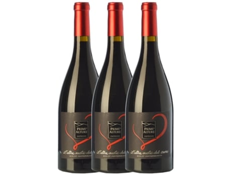 Vino PRIME ALTURE Prime Alture L'Altra Metà Del Cuore Merlot Provincia Di Pavia (0.75 L - 3 unidades)