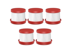 5 filtros HEPA para aspiradoras Deerma CM1300/CM1900
