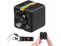 Mini cámara de seguridad inalámbrica oculta HD 1080P con visión nocturna Yizhood (negra)