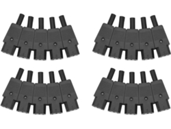 20 Unidades De Adaptador De Conector Hembra Iec 325 C13 Para Enchufe De Alimentación