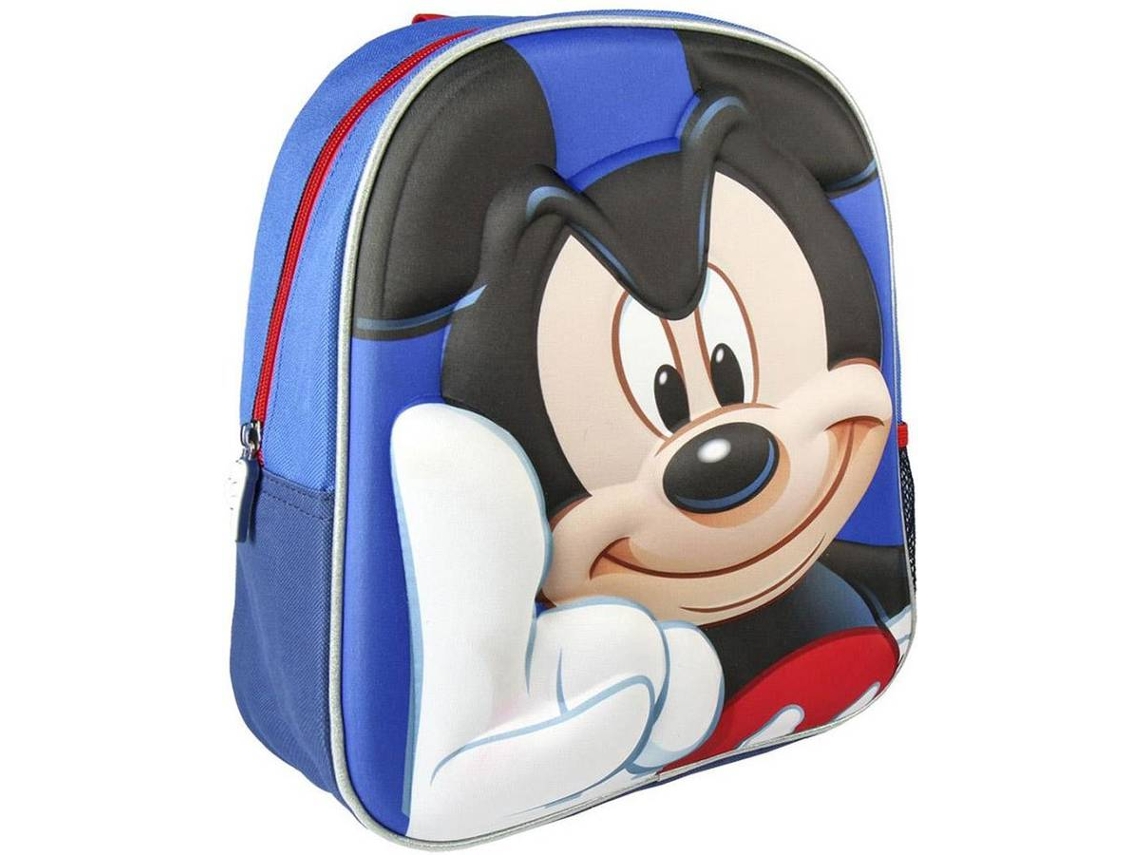 Mochila MICKEY 3D MICKEY (Azul - 31cm - Poliéster)