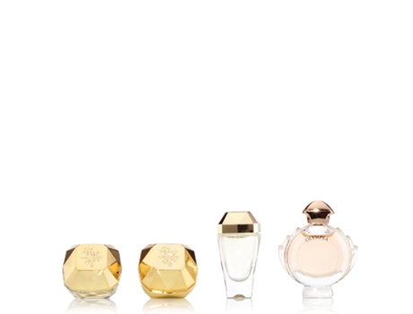 Women'S Miniatures Set Lady Million Edp 5Ml Lady Million Fabulous 5Ml Lady Million Empire Edp 5Ml Olympea Edp 6Ml PACO RABANNE