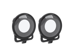 NEVEANCE 2 Unidades Protector de Lente Panorámica en Plástico Transparente Impermeable para Cámara Deportiva Insta360 ONE R