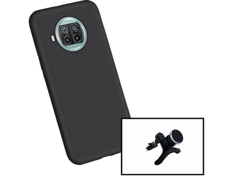 Kit Soporte Magnético y Funda Xiaomi Mi 10T Lite 5G Negro