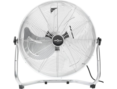 vidaXL Ventilador de suelo 3 velocidades 60 cm 120 W