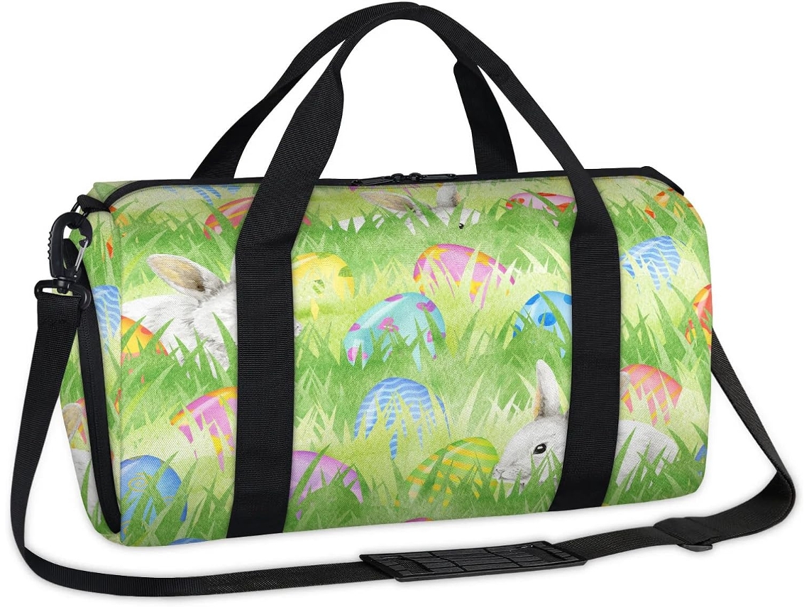 Bolsa Deportiva Pascua Huevos Conejito Bolsa Fin Semana Viaje Para Niños Niñas Mujeres Hombres