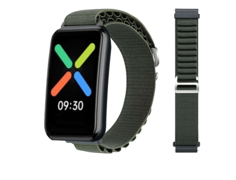 Correa Alpine G-Hook Ajustable Oppo Watch Free Verde