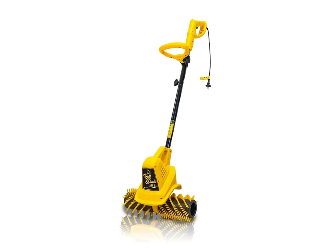 GARLAND ROLL&amp;COMB 141E-V19 Peinadora Barredora peinadora eléctrica de césped artificial 300 W de potencia, 4,8 kg de peso y 40 cm de ancho de trabajo.