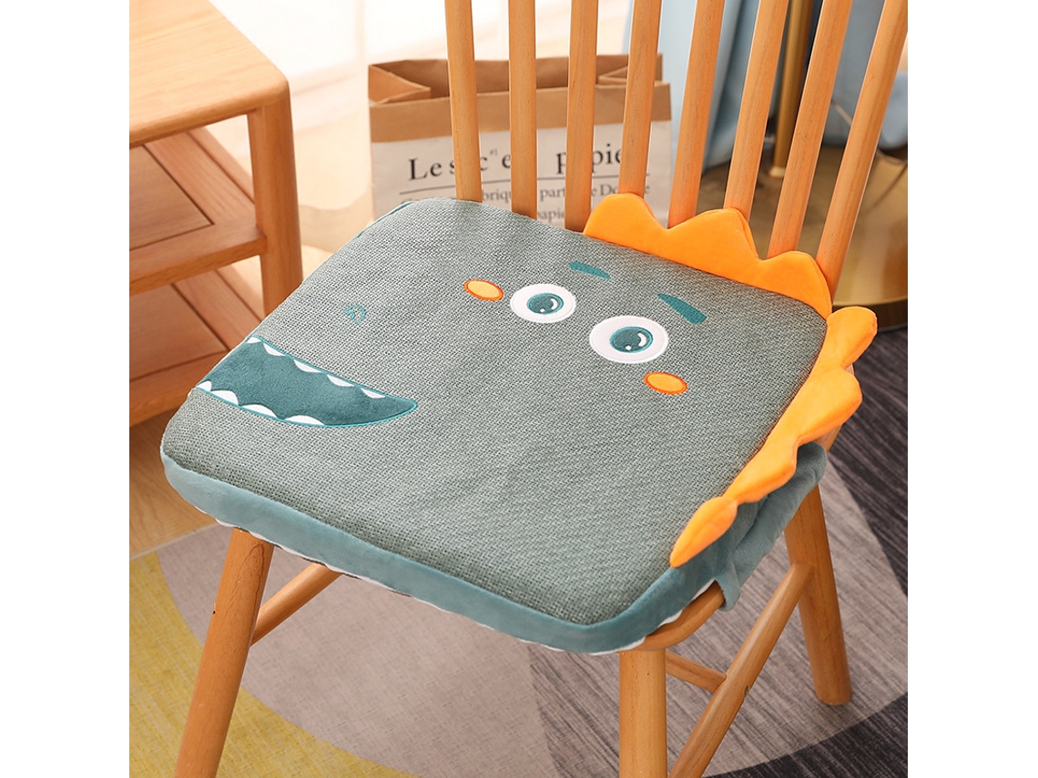 Silla de comedor Eifson con asiento elevador antideslizante y extraíble, 5 cm (alfombra de cocodrilo)