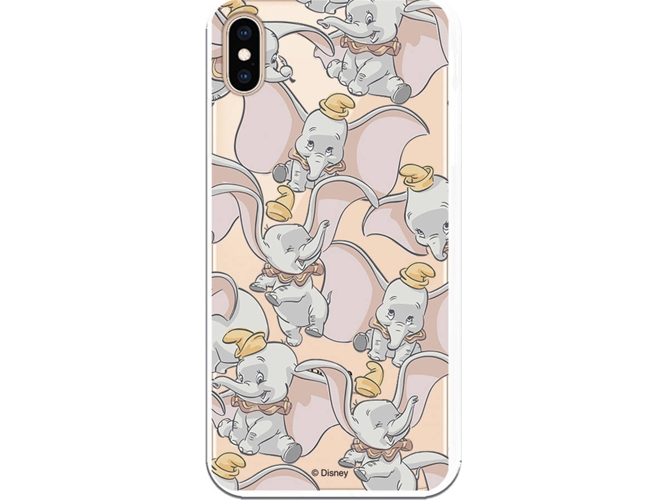 Carcasa iPhone XS Max DISNEY Dumbos Gris