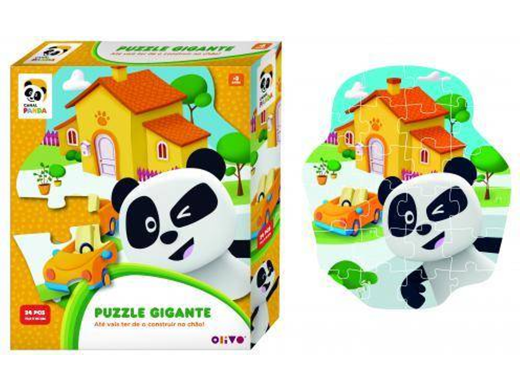 Puzzle Gigante OLIVO Panda Piso