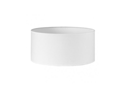 Pantalla Cilindrica Dori M10 Blanca 60Dx60dx30h Cm Tejido Popelin