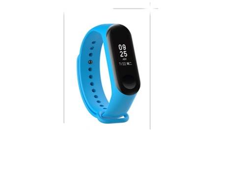 Reemplazo de correa de muñeca de Silicona para Xiaomi mi 3 Correa inteligente Mi3 Accesorios azul cielo