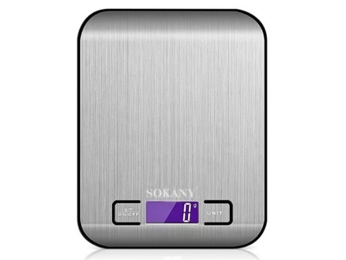 Báscula de cocina digital gris Sokany Sk 19026