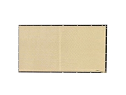 Malla Protectora Gruesa Color Beige Para Balcón, Protección Solar, Privacidad, Jardín, Barandilla De Patio, Fácil Instalación.