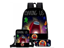 Mochila COZEVDNT Among Us Escolar Tres Piezas