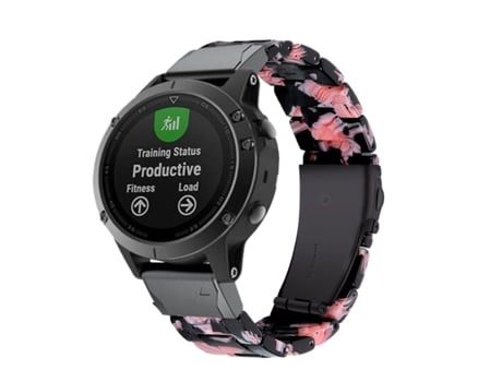 Correa Resina Premium para Garmin fenix 5X Rodonita