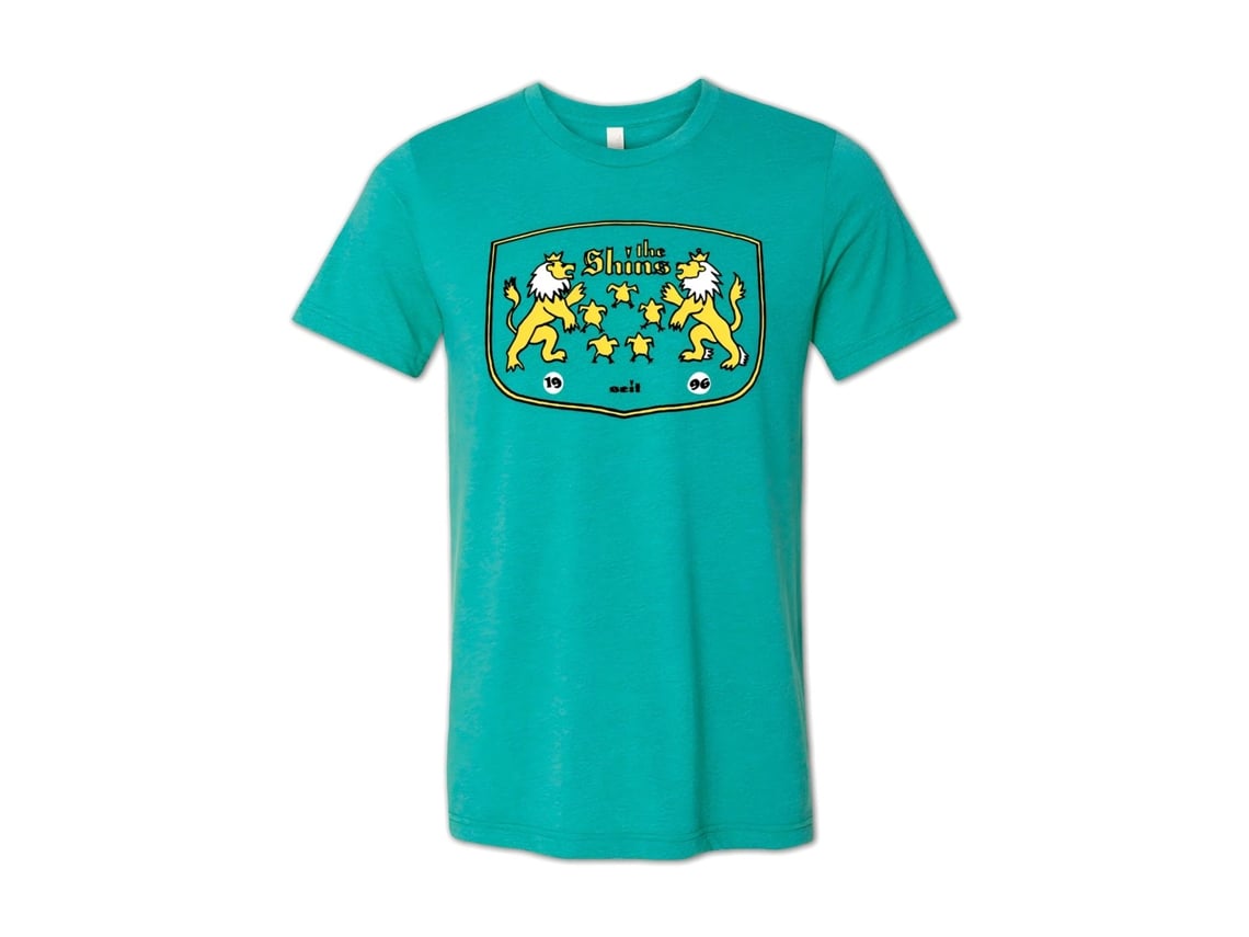 The Shins Shield T-shirtwhite Rockinstone Size:xl