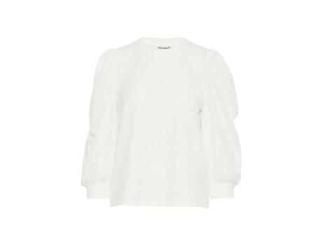Blusa de Mujer PULZ JEANS Aster Blanco (XS)