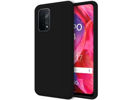 Carcasa Oppo A54 / A74 5G TUMUNDOSMARTPHONE Silicona Líquida Negro