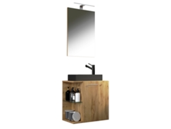 Mueble con espejo de 3 piezas Hausa para lavabo Vcm