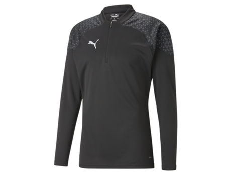 Chándale para Fitness PUMA Chándal Cremallera Team Negro (XS)